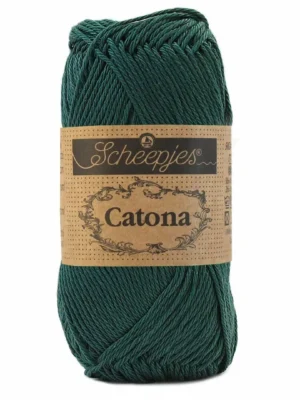 Pelotes coton vert foncé (525)