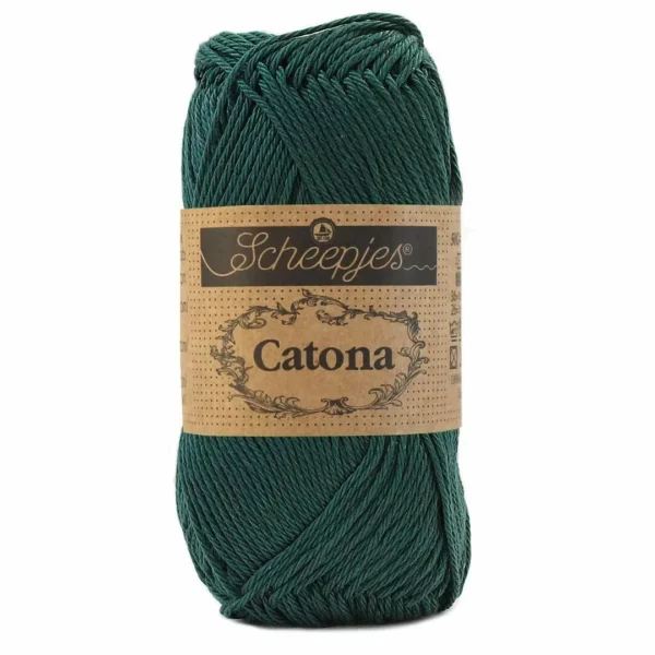 Pelotes coton vert foncé (525)