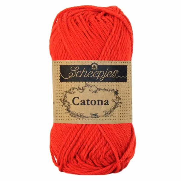 Pelotes coton rouge (115)