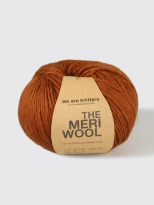 Laine merino rouille