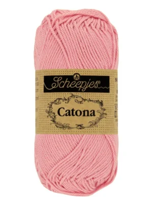 Pelotes coton mercerisé rose (518)