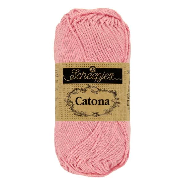Pelotes coton mercerisé rose (518)