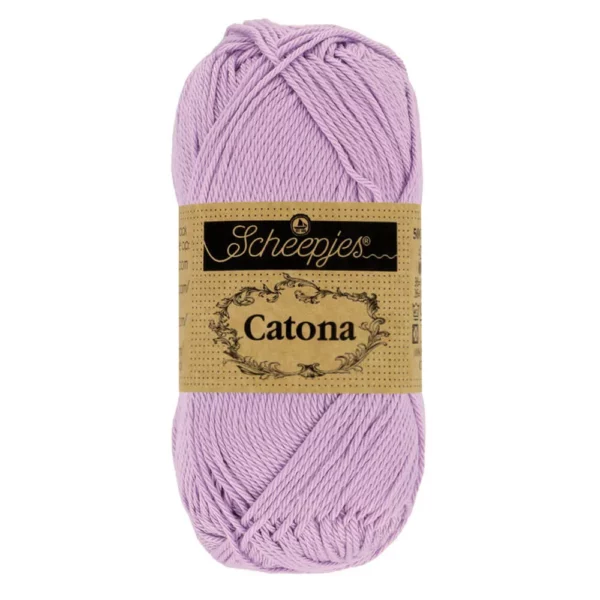Pelote coton mercerisé couleur lavande (520)