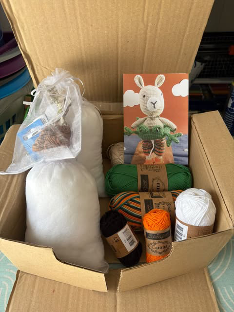 Kit de crochet : Philippe Le Lama Nageur – Image 3