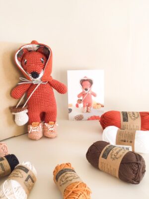 Kit crochet Autumn la renarde